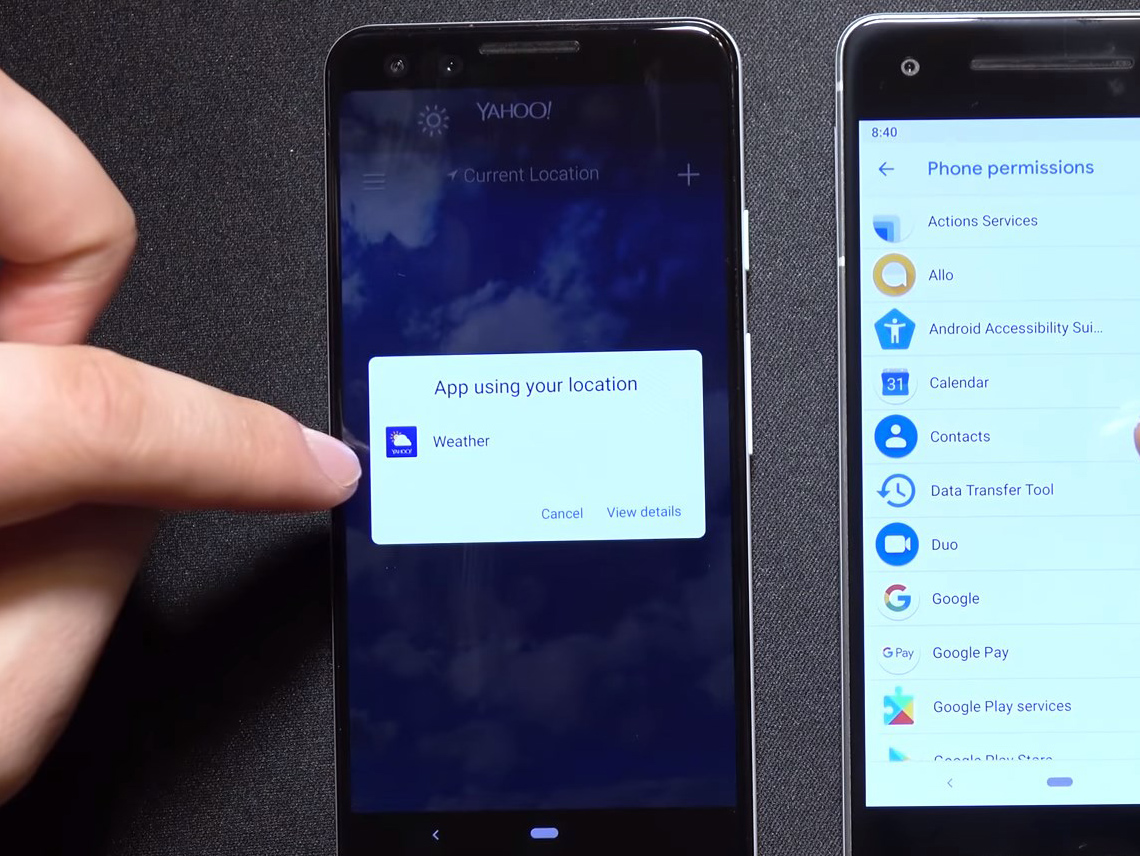 Leaked Android Q build shows off dark mode, improved privacy controls ...