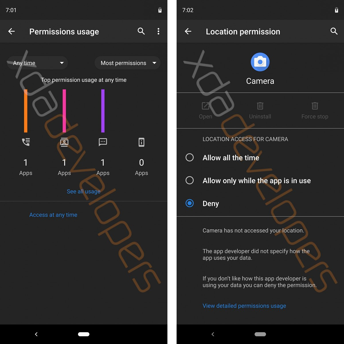 Leaked Android Q build shows off dark mode, improved privacy controls ...