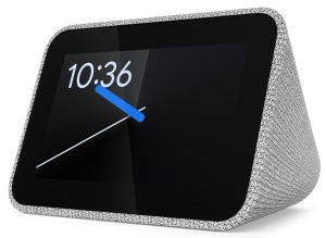 Pictures of the Lenovo Smart Clock.
