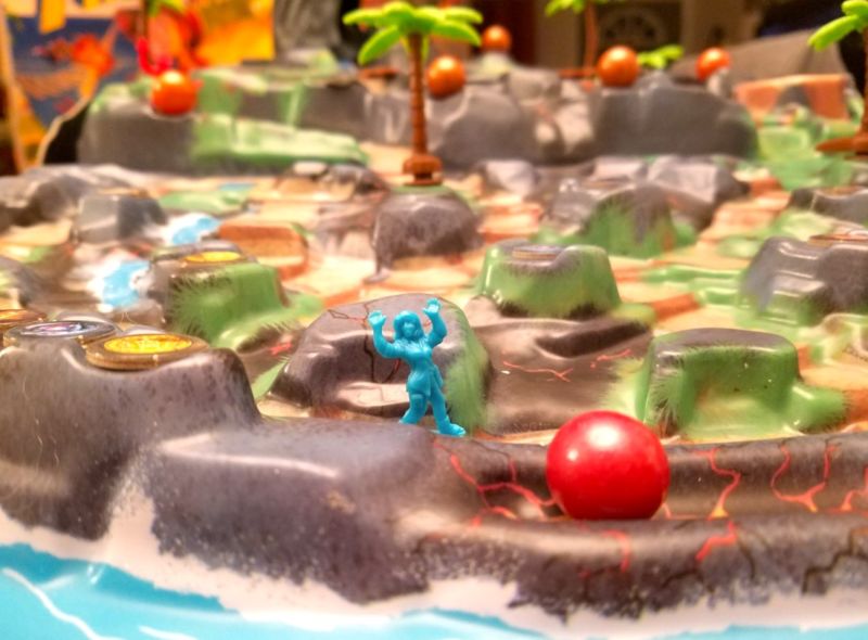 Programming aspects are all over boardgames these days, even on <em>Fireball Island</em>.