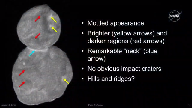 NASA probe finds a snowman shaped relic of the early Solar System