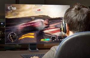 Gaming on the Samsung Space Monitor