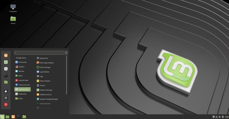 Cinnamon 4.0's new look in Linux Mint 19.1