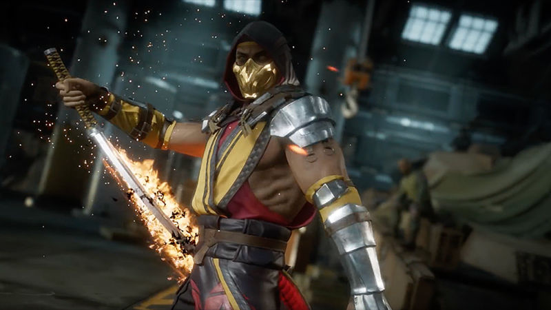 Midway Releases First-Look of Scorpion's Fatality - Mortal Kombat