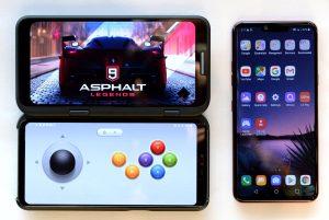 Pictures of the LG V50.