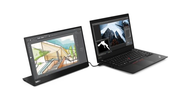 Lenovo think vision m14 USB-C モバイルモニター Amazon.com: Lenovo ThinkVision M14 14