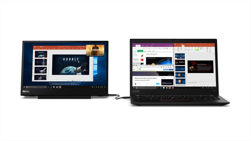 Lenovo introduces the ThinkVision M14—a 14-inch, portable, USB-C