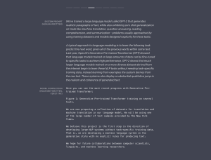 AI written press release about itself
