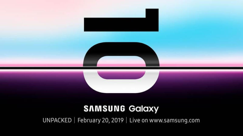 Liveblog: the launch of the Samsung Galaxy S10 will take place on Wednesday 20 February