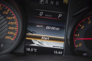 Mercedes-AMG GT R lap timer