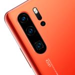 Here's the camera assembly for the Huawei P30 Pro and... wait, what? Is that a square camera lens?