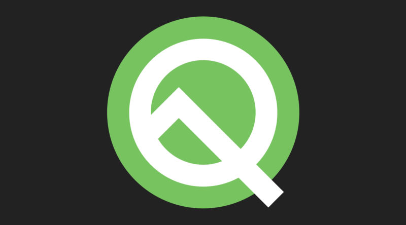 The Android Q logo. It's also a