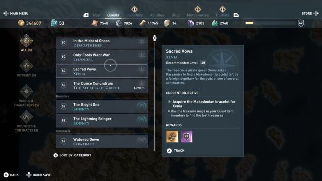 Assassins Creed Odyssey quests