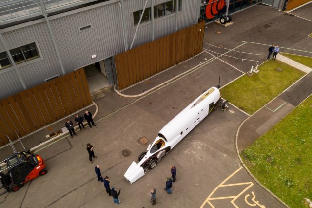 Bloodhound arrives at SGS Berkeley Green UTC