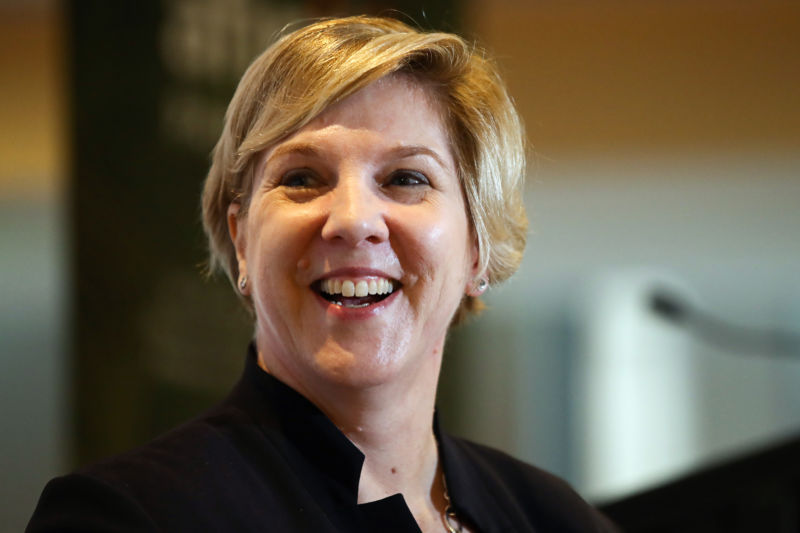 Robyn Denholm, chairwoman of Tesla, during an American Chamber of Commerce in Australia event in Sydney, Australia, on Wednesday, March 27, 2019.