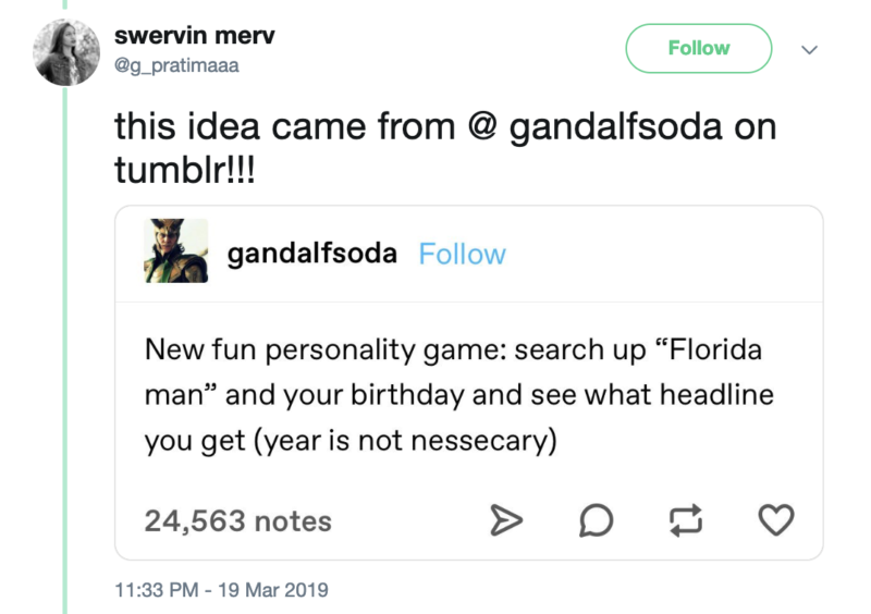 Florida Man birthday: Why Google search challenge has gone viral