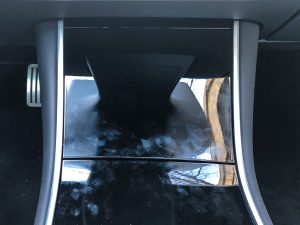 Tesla Model 3 center console