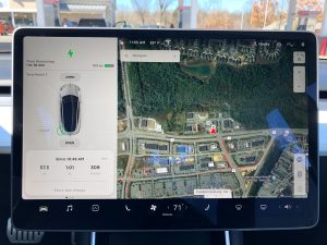 Tesla Model 3 screen