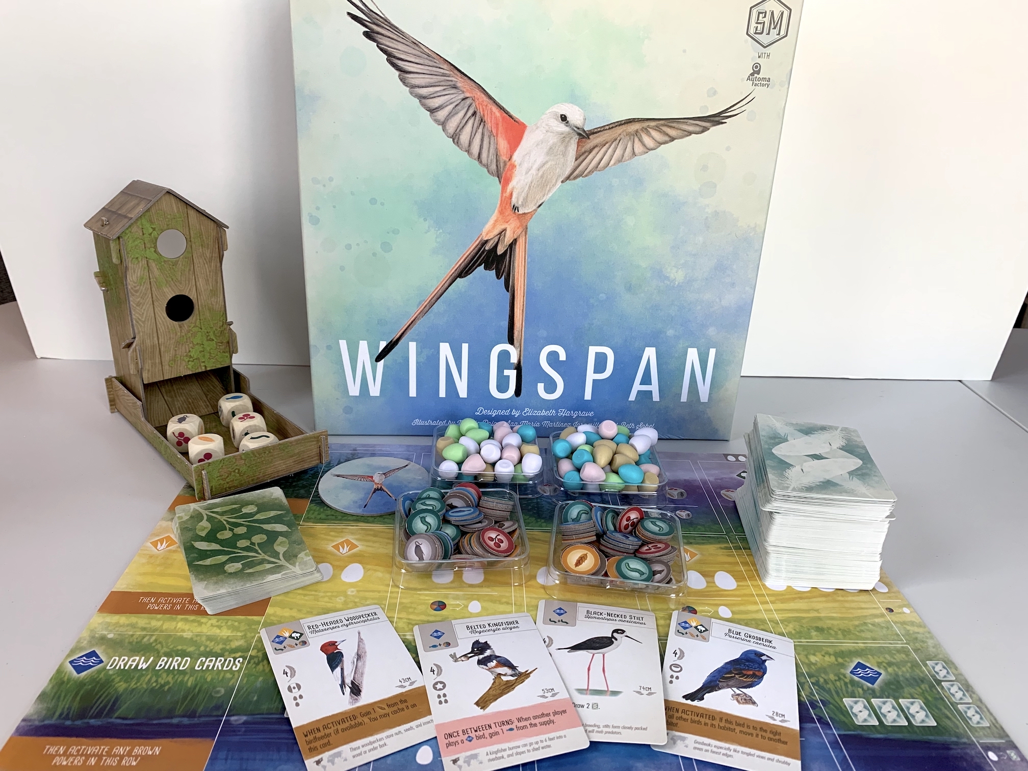 Stonemaier Games Wingspan Game 2018 Version