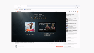 Screenshot from video game played in browser window.