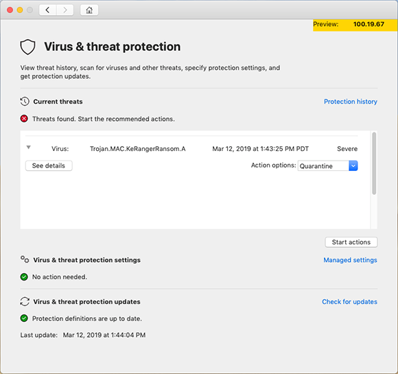 antivirus and malware protection for mac