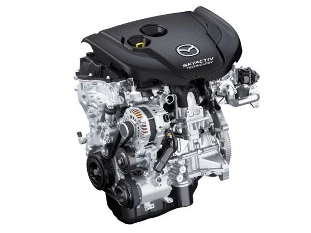 This is the 2.2L Skyactiv-D Diesel engine