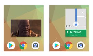 Pictures of Android Q Beta 2.
