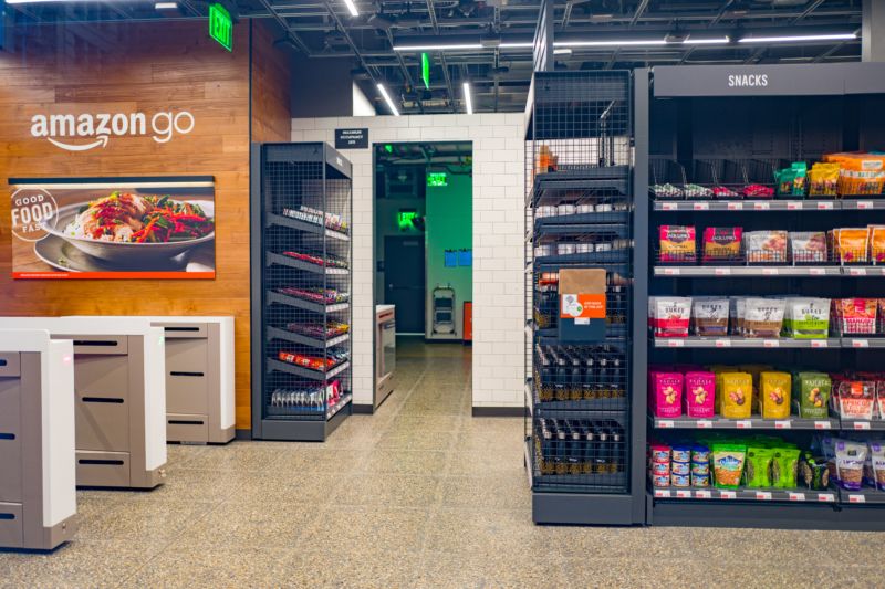 Amazon Go inside