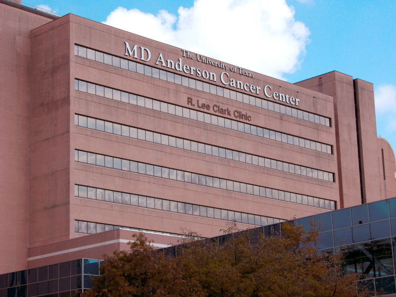 MD Anderson Cancer Center in Houston, Texas.