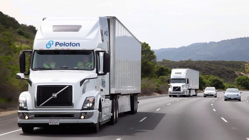 This semi-autonomous truck tech could seriously boost fuel efficiency