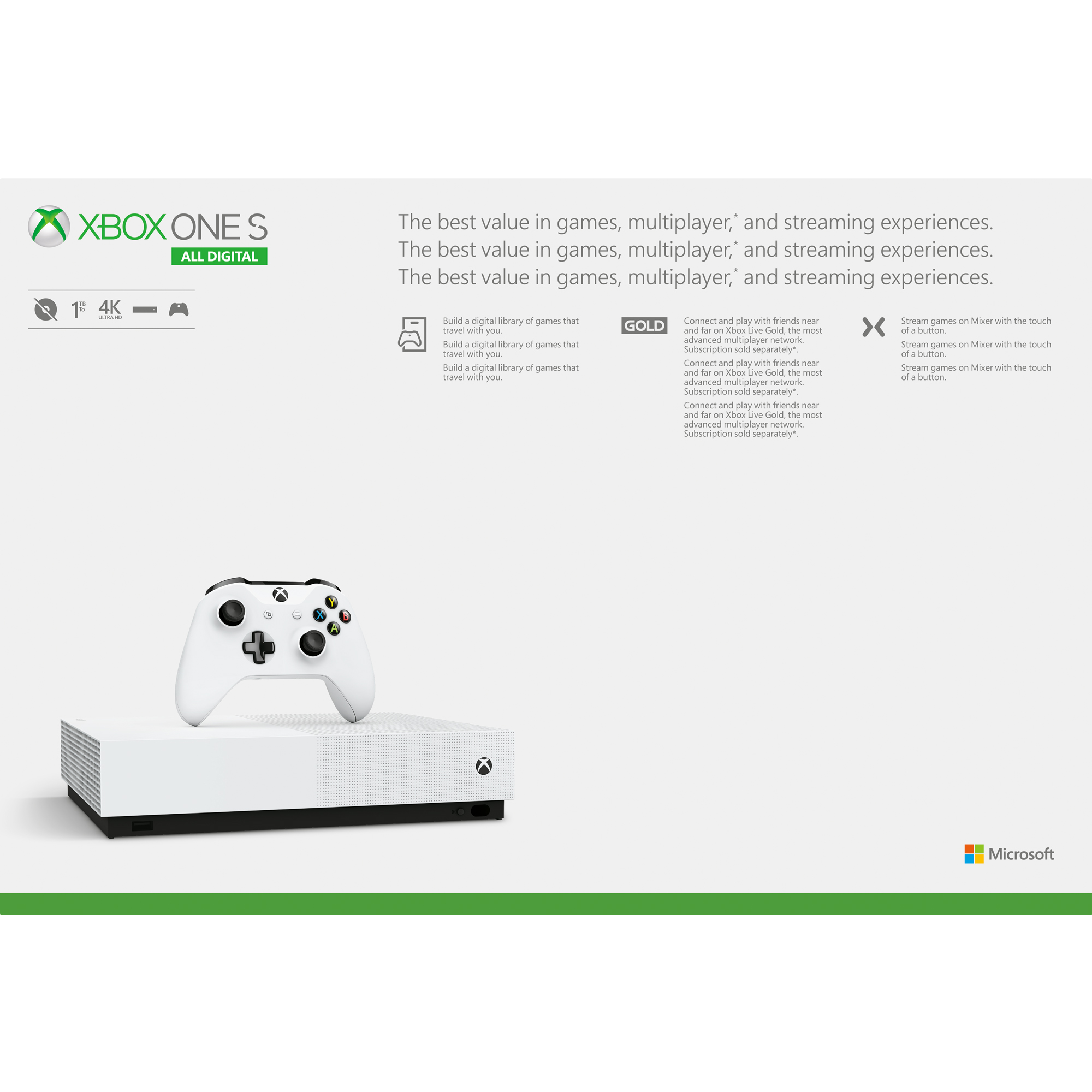 Everything we know about the first discless Xbox One coming May 7 for 249 Ars Technica