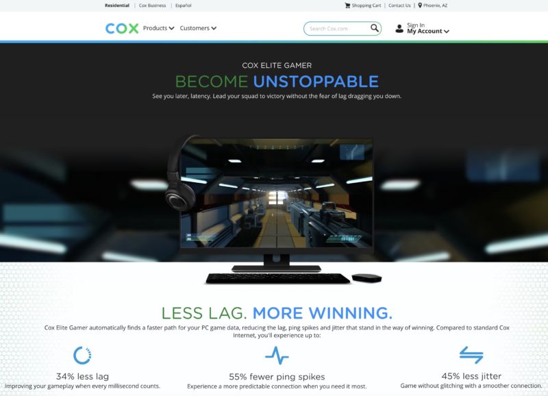 Cox Internet Now Charges 15 Extra For Faster Access To