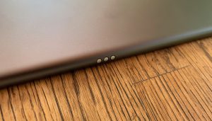 The Smart Keyboard connector