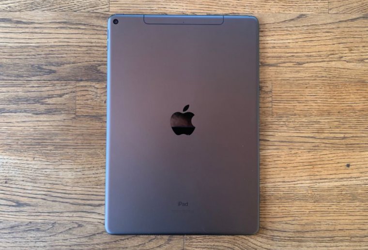 La parte trasera del iPad Air 2019