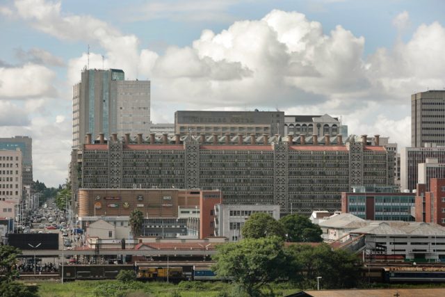 The Eastgate Center in Harare, Zimbabwe, is entirely cooled and ventilated by natural means. Architect Mick Pearce based that part of his design on termite mounds.