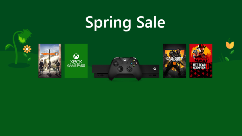 Xbox spring sales sale 2019