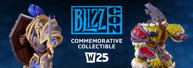 One reason BlizzCon tickets sell out so quickly is that they come with limited-edition goodies, both physically and in-game. This year, attendees can claim one of two physical statues, thus pledging their allegiance to either the Alliance or the Horde.