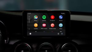 Pictures of Android Auto.