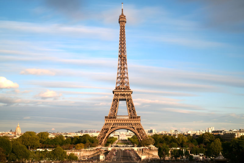 The Eiffel Tower.