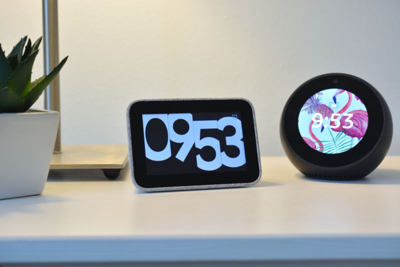 Google smart hot sale clock