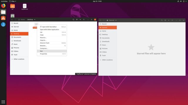 The Files app in Ubuntu 19.04 can make better use of metadata, thanks to GNOME Tracker.