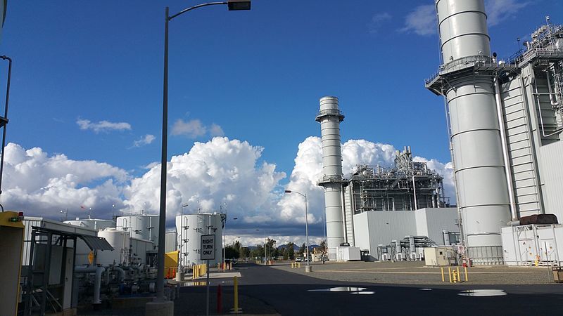 natural gas power plant