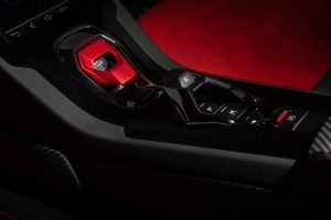 Lamborghini Huracan Evo start button