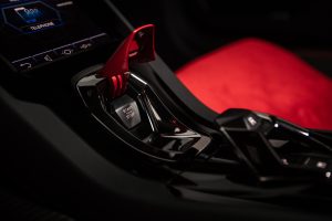 Lamborghini Huracan Evo start button