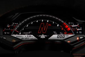 Lamborghini Huracan Evo dash