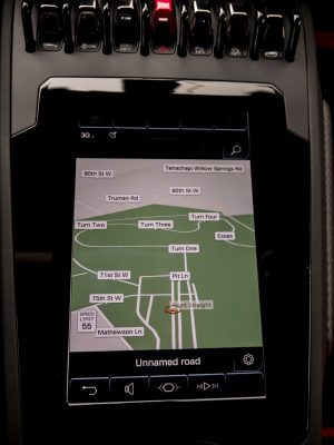 Lamborghini Huracan Evo infotainment