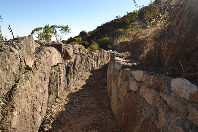 Photo of ancient canal.