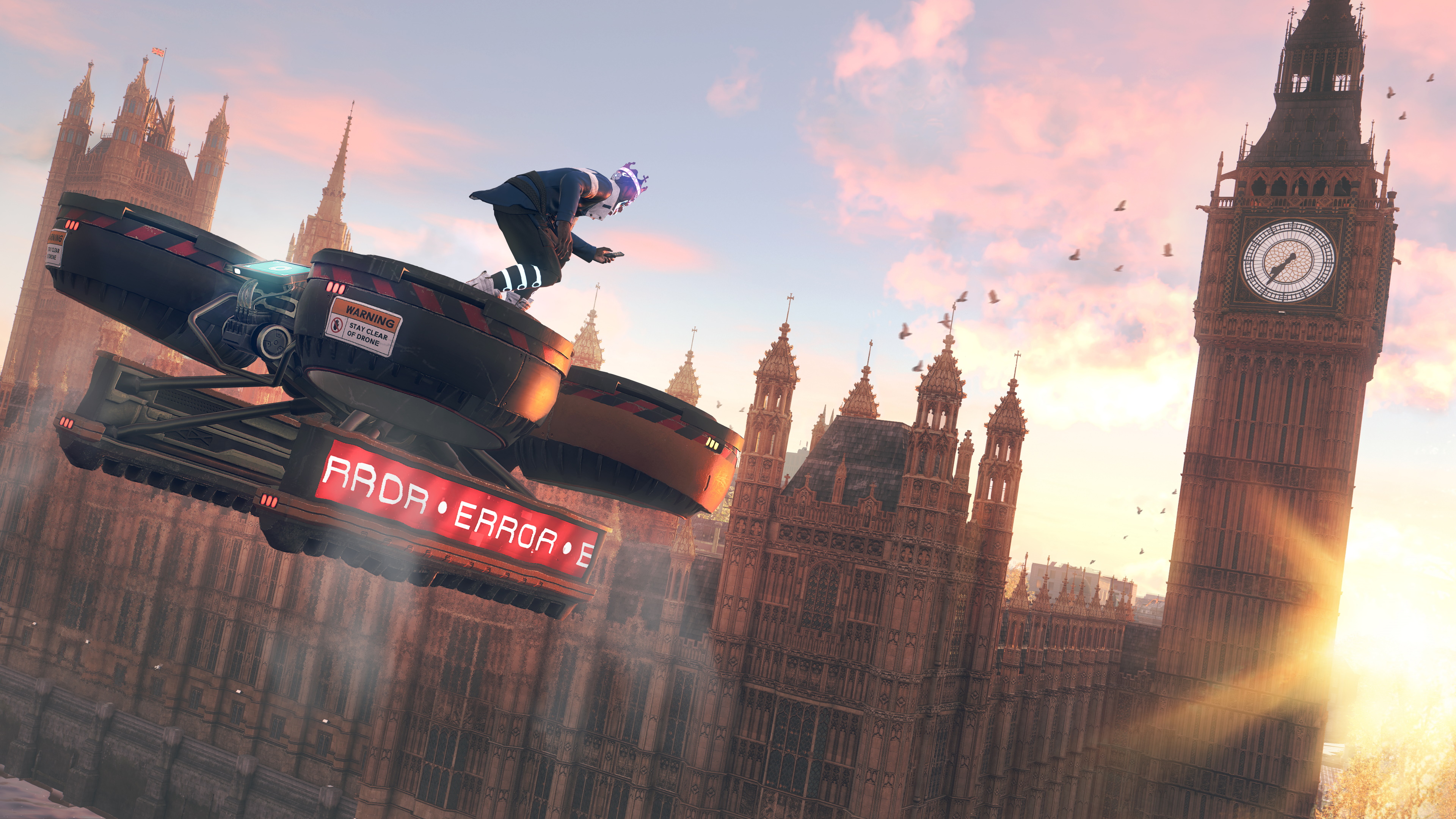 WATCH DOGS: LEGION - Driving and Drones Gameplay Footage 