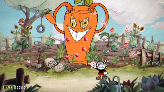 Cuphead pode ser jogado em carros Tesla