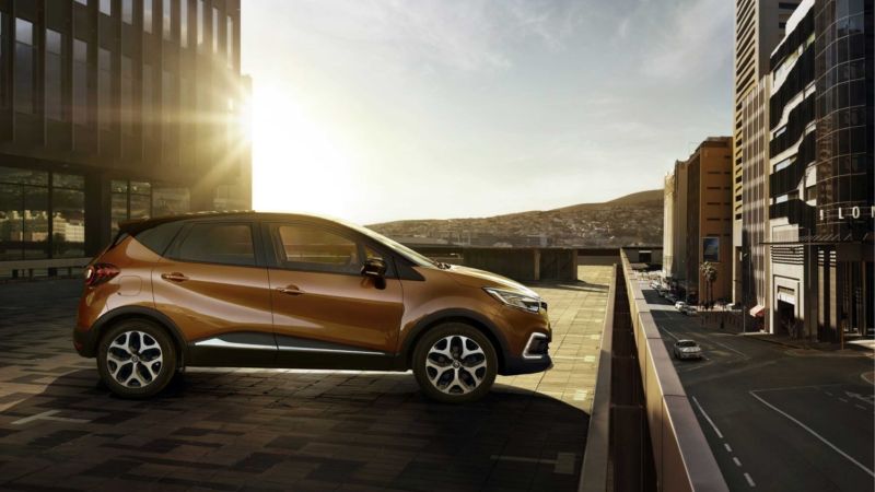 A Renault Captur in more idealistic conditions.